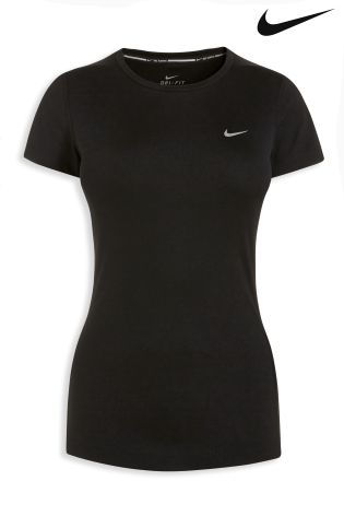Black Nike Gym Pro Hypercool Short Sleeve T-Shirt